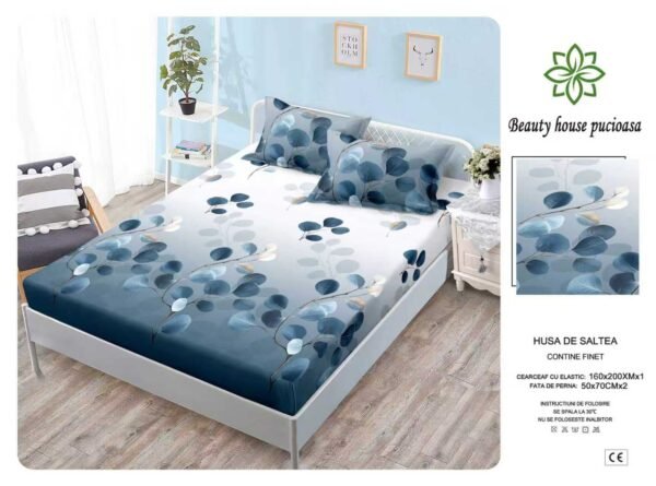 Husa de pat din bumbac – Model Elegant | Karitex
