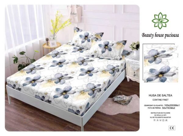 Husa de pat din bumbac – Model Elegant | Karitex