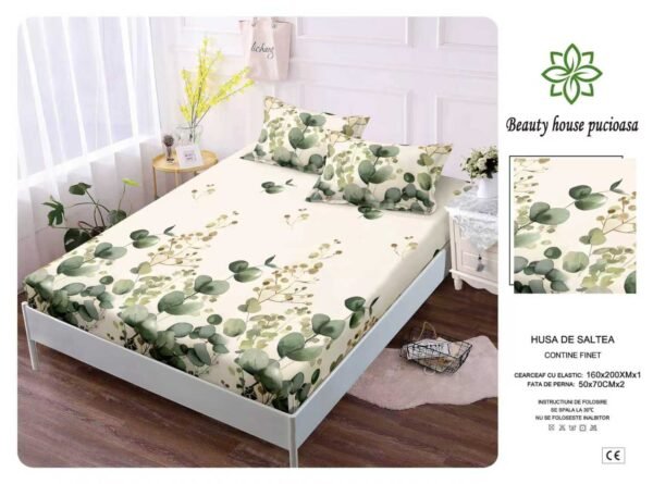 Husa de pat din bumbac – Model Elegant | Karitex