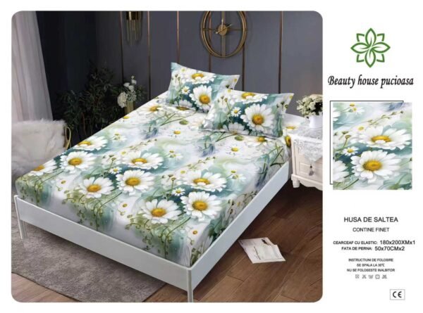 Husa de pat din bumbac – Model Elegant | Karitex