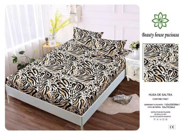 Husa de pat din bumbac – Model Elegant | Karitex