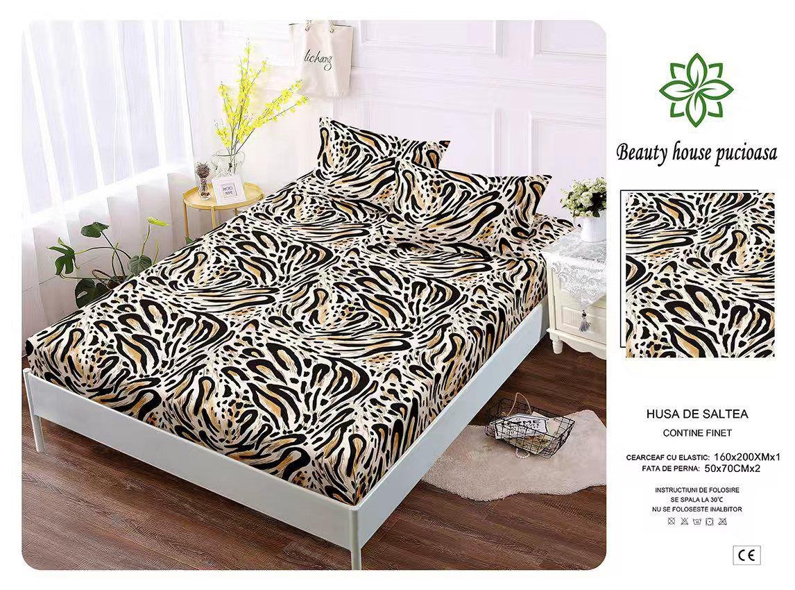 Husa de pat din bumbac – Model Elegant | Karitex