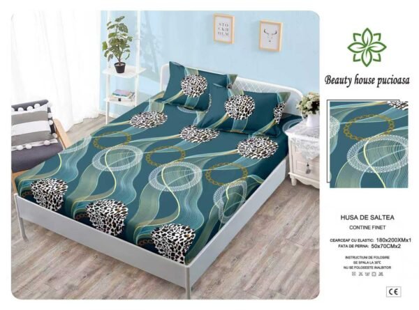 Husa de pat din bumbac – Model Elegant | Karitex