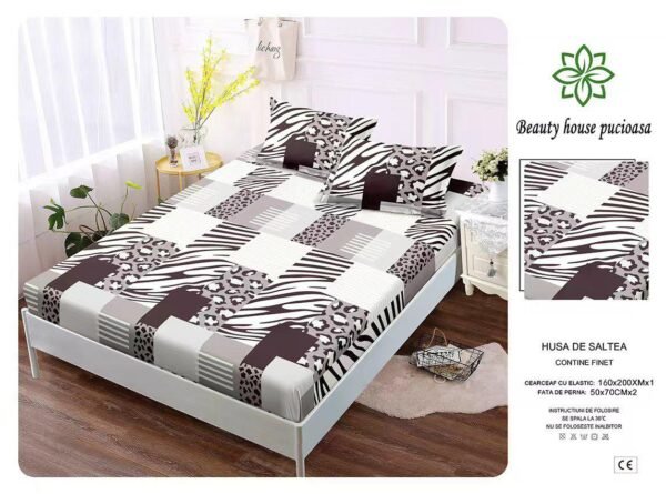 Husa de pat din bumbac – Model Elegant | Karitex