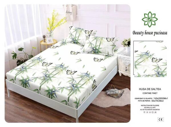 Husa de pat din bumbac – Model Elegant | Karitex