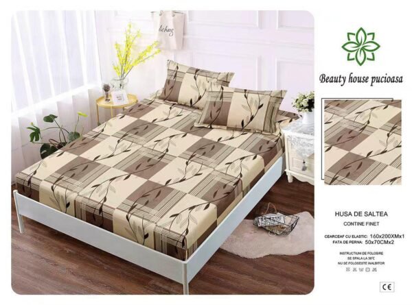 Husa de pat din bumbac – Model Elegant | Karitex