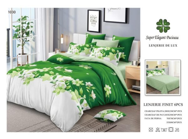 Lenjerie de Pat Finet 6 Piese – Confort Premium