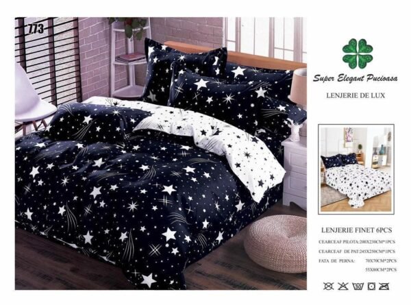 Lenjerie de Pat Finet 6 Piese – Confort Premium