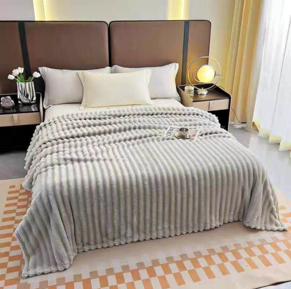 Pătură Cocolino 200x230 cm cu Dungi