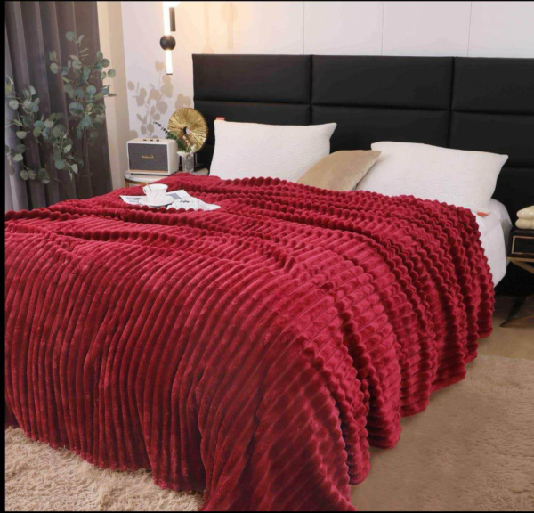 Pătură Cocolino 200x230 cm cu Dungi